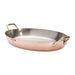 De Buyer Inocuivre Oval Dish with Brass Handles 36cm De Buyer