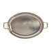 De Buyer Inocuivre Oval Dish with Brass Handles 36cm De Buyer
