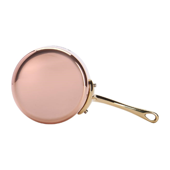 De Buyer Inocuivre Mini Sauce Pan with Lid Brass 9cm De Buyer