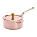 De Buyer Inocuivre Mini Sauce Pan with Lid Brass 9cm De Buyer