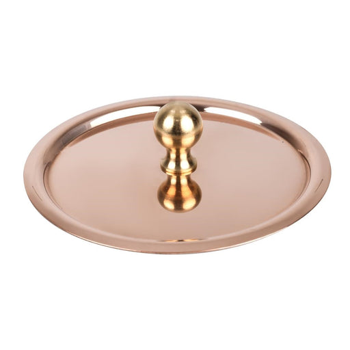 De Buyer Inocuivre Lid with Brass Handle 9cm De Buyer