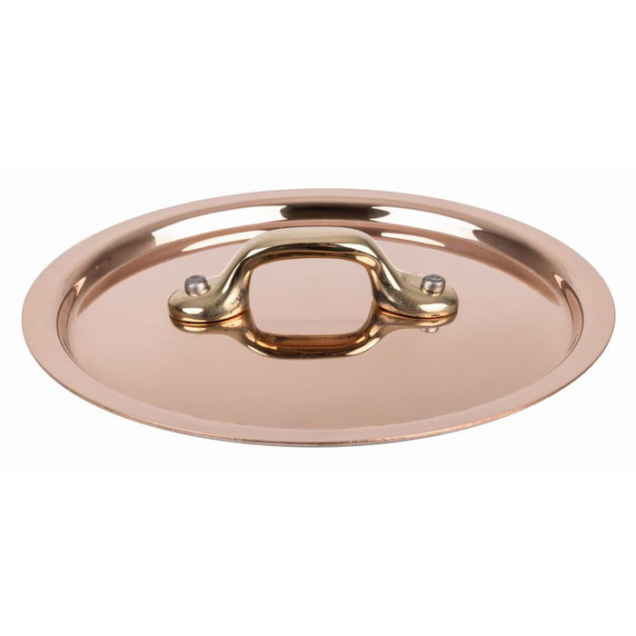De Buyer Inocuivre Lid with Brass Handle 12cm De Buyer