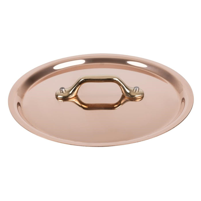 De Buyer Inocuivre Lid with Brass Handle 16cm De Buyer