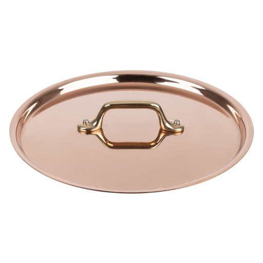De Buyer Inocuivre Lid with Brass Handle 20cm De Buyer