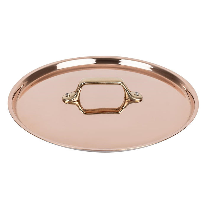 De Buyer Inocuivre Lid with Brass Handle 24cm De Buyer