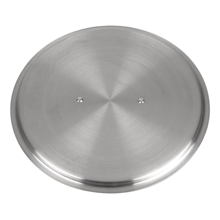 De Buyer Inocuivre Lid with Brass Handle 28cm De Buyer