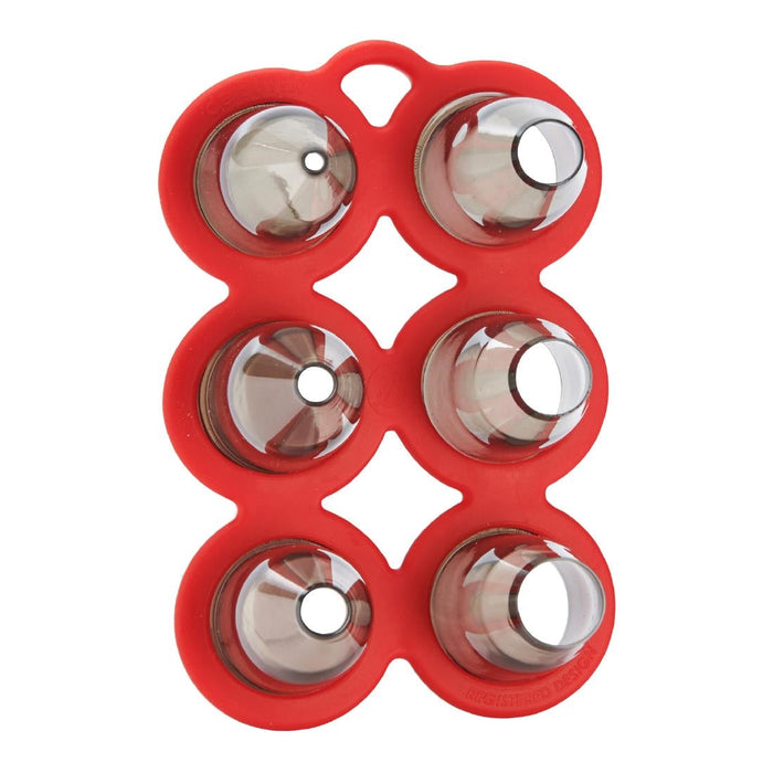 De Buyer Tritan Plain Nozzles (6 Pack) De Buyer