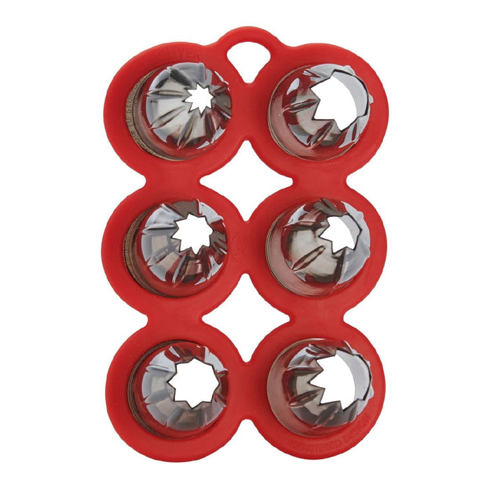 De Buyer Tritan Star Nozzles (6 Pack) De Buyer