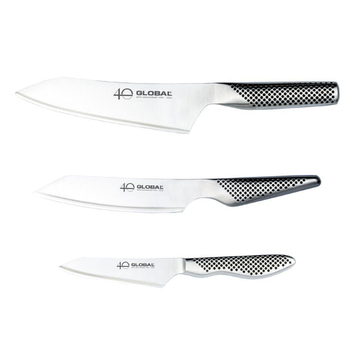 Contains Chef Knife, Oriental Cook's Knife & Paring Knife