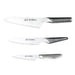 Contains Chef Knife, Oriental Cook's Knife & Paring Knife