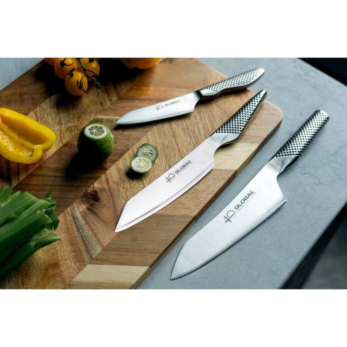 Global 40th Anniversary Limited Edition 3-Piece Knife Set Global
