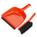 Jantex Dustpan & Brush Set - Red Jantex