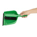 Jantex Dustpan & Brush Set - Green Jantex