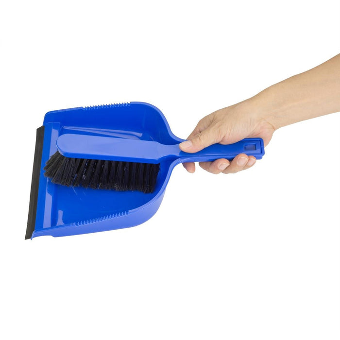 Jantex Dustpan & Brush Set - Blue Jantex