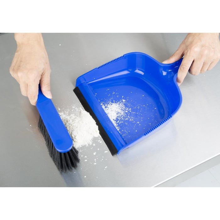 Jantex Dustpan & Brush Set - Blue Jantex