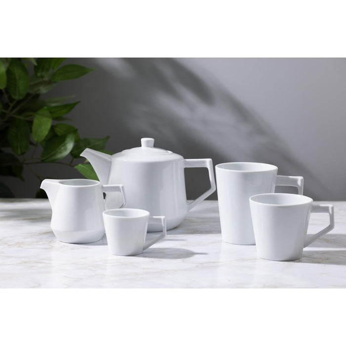 Olympia Whiteware Deco Cups 150ml (6 Pack) Olympia