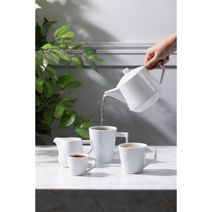 Olympia Whiteware Deco Cups 300ml (6 Pack) Olympia