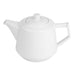 Olympia Whiteware Deco Teapot 820ml (2 Pack) Olympia