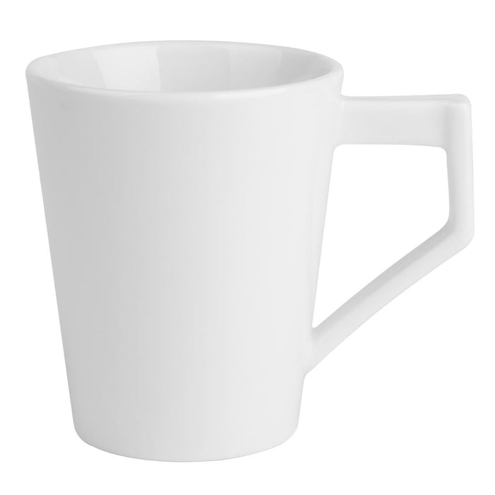 Olympia Whiteware Deco Cups 300ml (6 Pack) Olympia