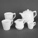 Olympia Whiteware Deco Cups 80ml (6 Pack) Olympia