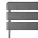 Bolero Folding Chairs Grey Wood Effect (2 Pack) Bolero