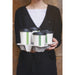 Vegware Moulded Pulp Fibre Splitable 4-Cup Carry Trays (160 Pack) Vegware