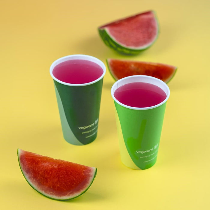 Vegware Paper Cold Cups 89-Series 12oz/360ml (1000 Pack) Vegware