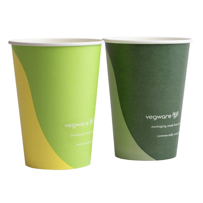 Vegware Paper Cold Cups 89-Series 12oz/360ml (1000 Pack) Vegware
