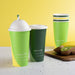 Vegware Nourish Moulded Fibre Cold Cup Dome Lids with Hole 89-Series (1000 Pack) Vegware