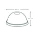 Vegware Nourish Moulded Fibre Cold Cup Dome Lids with Hole 89-Series (1000 Pack) Vegware