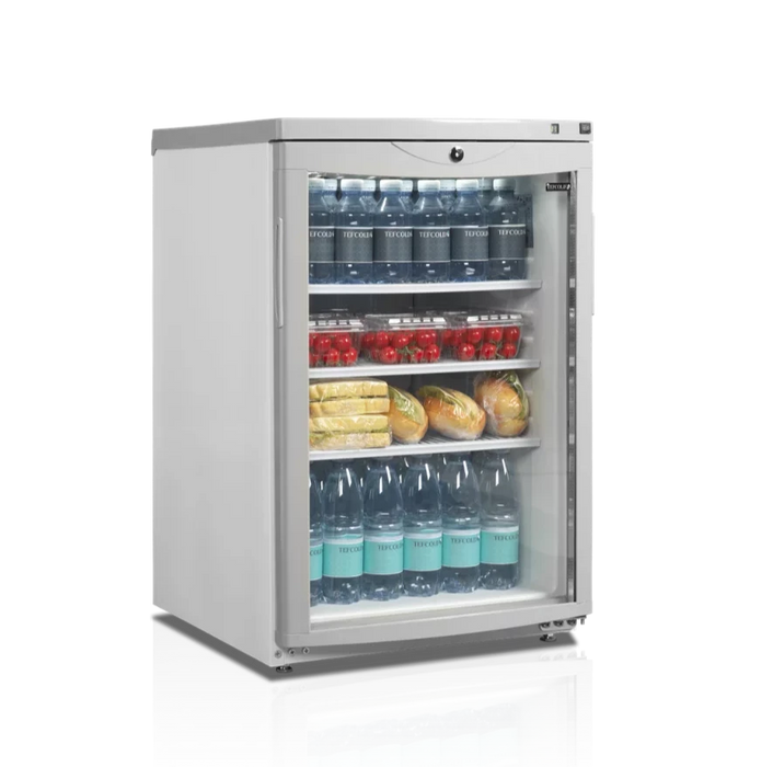 Tefcold BC85 Glass Door Fridge w/Fan