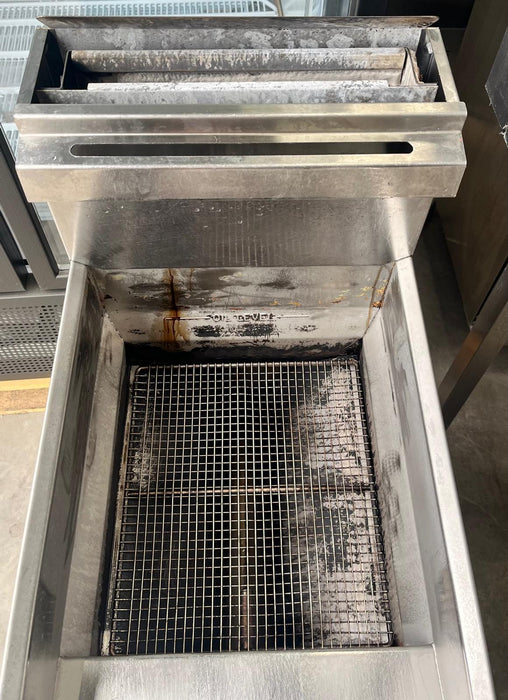 Commercial Imperial Single Tank Natural Gas Fryer-Used Canmac Refurbished