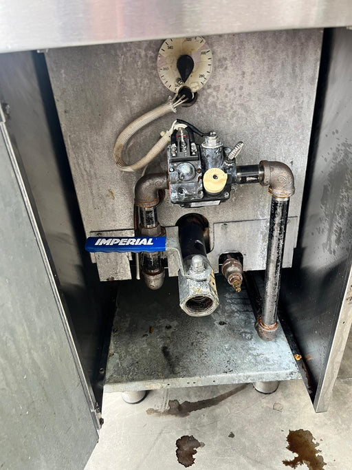 Commercial Imperial Single Tank Natural Gas Fryer-Used Canmac Refurbished
