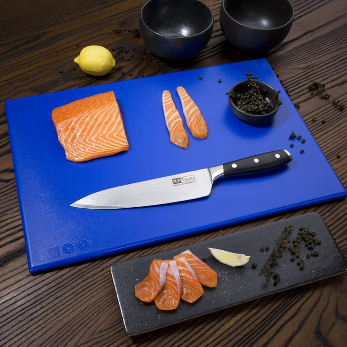Hygiplas High Density Blue Chopping Board Standard 450x300x12mm Hygiplas