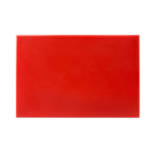 Hygiplas High Density Red Chopping Board Standard 450x300x12mm Hygiplas