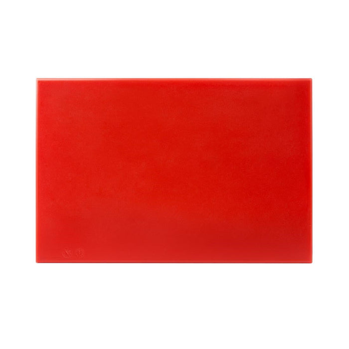 Hygiplas High Density Red Chopping Board Standard 450x300x12mm Hygiplas