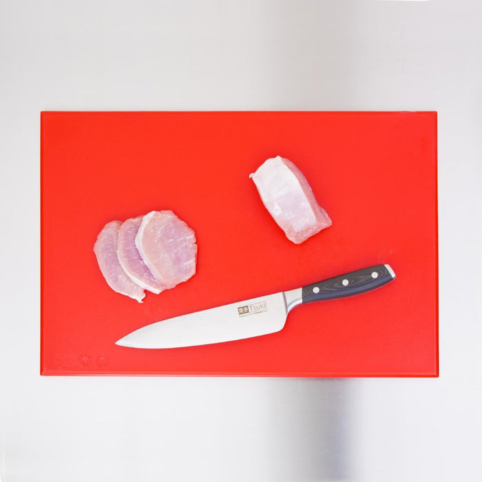 Hygiplas High Density Red Chopping Board Standard 450x300x12mm Hygiplas