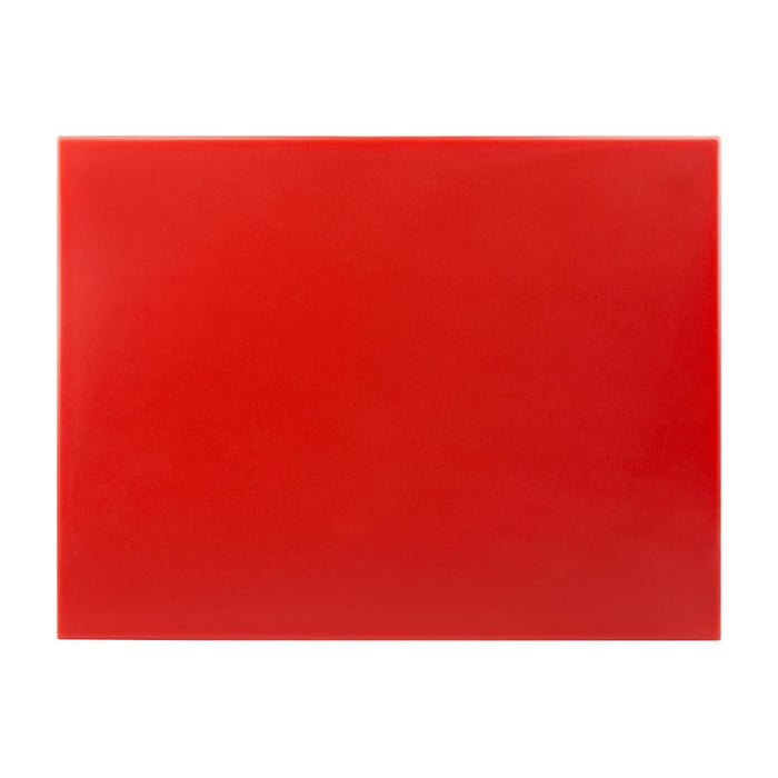 Hygiplas High Density Red Chopping Board Large 600x450x12mm Hygiplas