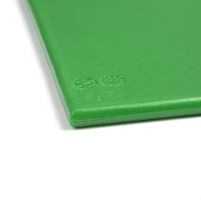Hygiplas High Density Green Chopping Board Large 600x450x12mm Hygiplas