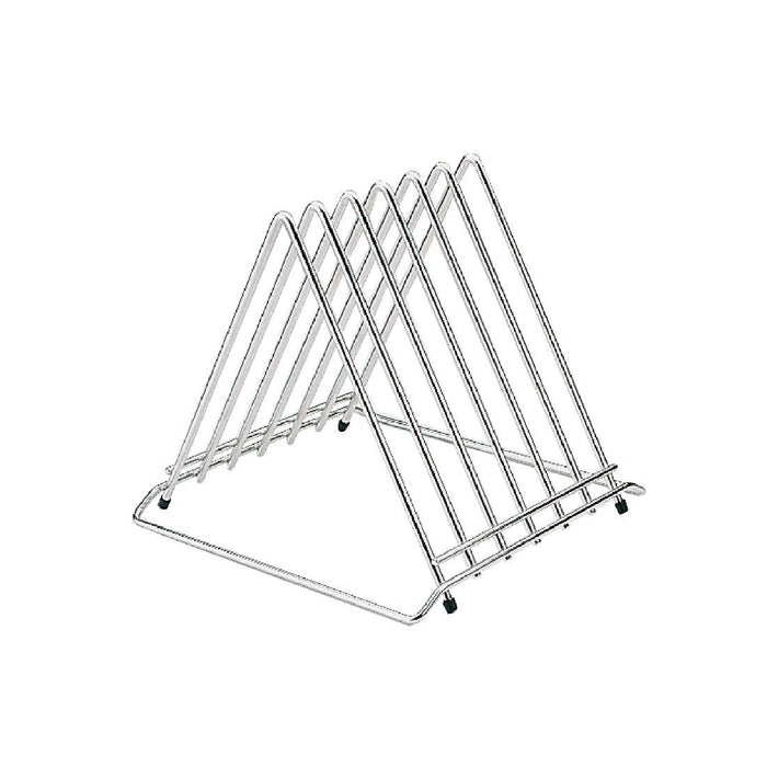 Hygiplas High Density 6-Piece Chopping Board Set With Rack 610x455x12mm Hygiplas