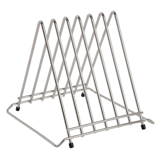 Stainless steel. Six slots. Fits boards up to 30mm thick