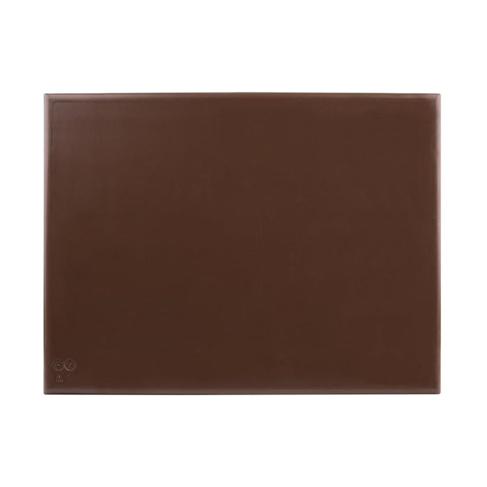 Hygiplas Thick High Density Brown Chopping Board Large 600x450x25mm Hygiplas