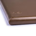 Hygiplas Thick High Density Brown Chopping Board Large 600x450x25mm Hygiplas