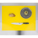 Hygiplas Thick High Density Yellow Chopping Board Large 600x450x25mm Hygiplas