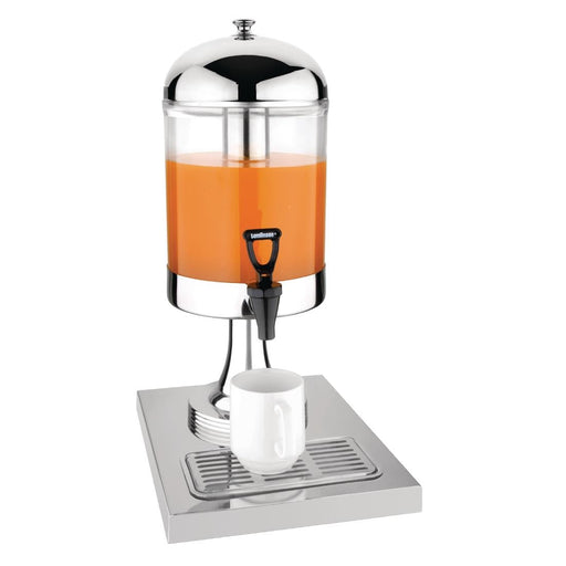 Olympia Single Juice Dispenser with Drip Tray Olympia