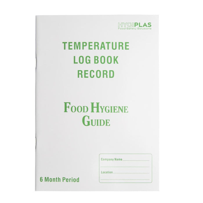 Temperature Log Book Hygiplas