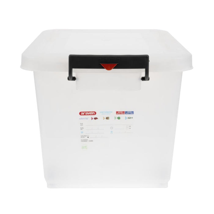Araven Mobile Food Storage Bin with Lid Araven