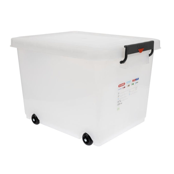 Araven Mobile Food Storage Bin with Lid Araven