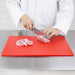 Hygiplas Low Density Red Chopping Board Standard 450x300x12mm Hygiplas