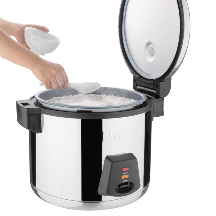 Buffalo Premium Commercial Rice Cooker 6Ltr Buffalo
